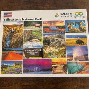 Yellowstone national park jigsaw puzzle 1000 pieces